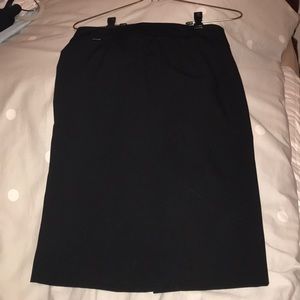 Calvin Klein Black Pencil Skirt